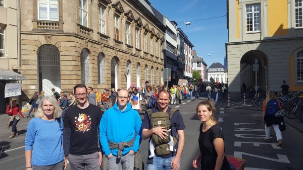 Teammitglieder in Bonn